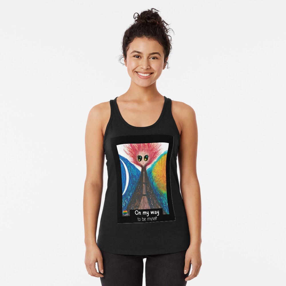 Item preview, Racerback Tank Top designed and sold by adzik.