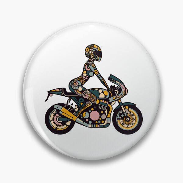 Item preview, Motorcycle Girl  designed and sold by OzzFrequency.