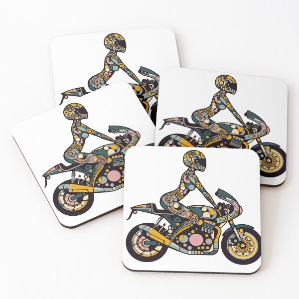 Item preview, Motorcycle Girl  designed and sold by OzzFrequency.