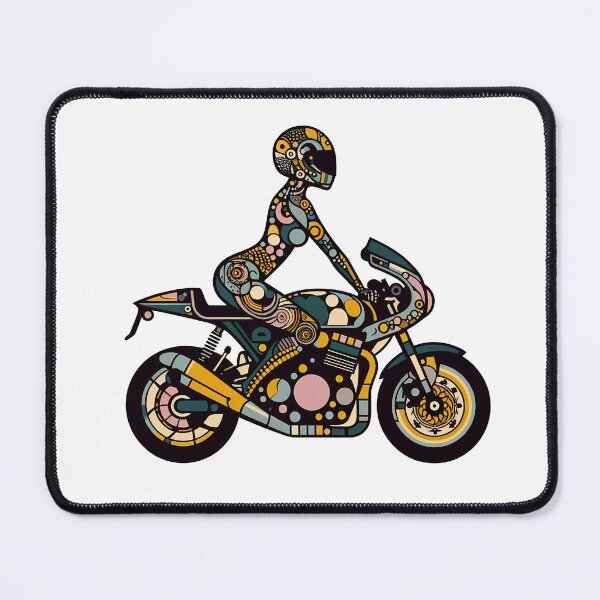Item preview, Motorcycle Girl  designed and sold by OzzFrequency.
