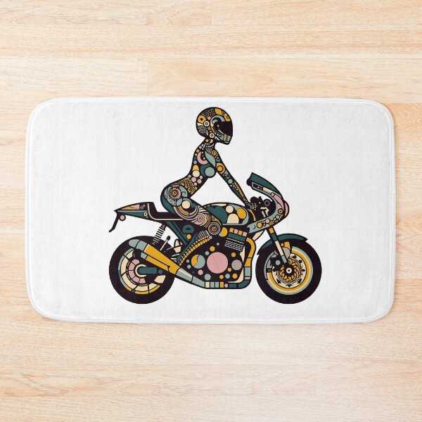 Item preview, Motorcycle Girl  designed and sold by OzzFrequency.
