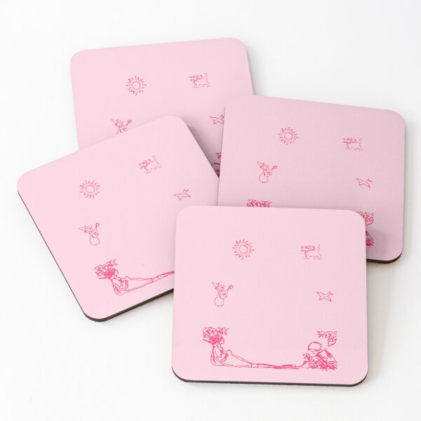 Item preview, Charm Vintage Sketch Doodle Drawing Pink Icons Sticker Pack designed and sold by aestheticqueen.