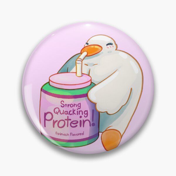 Artikelvorschau, Protein-Ente entworfen und verkauft von Quackustrations.