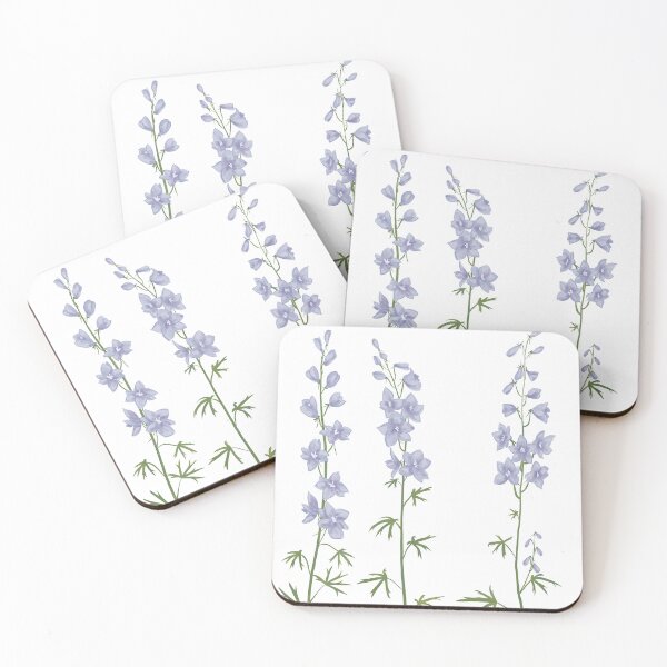 Item preview,  Delphinium Flowers designed and sold by kimeliots.