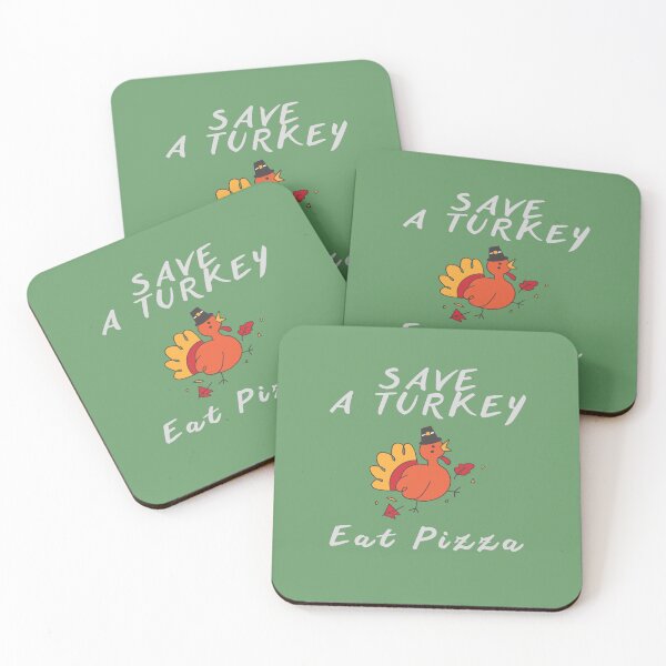 Item preview, Save A Turkey Eat Pizza designed and sold by 96mon.