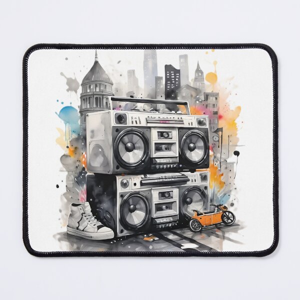 Item preview, Urban Boombox Street Art Vibes designed and sold by PatchAndGo.