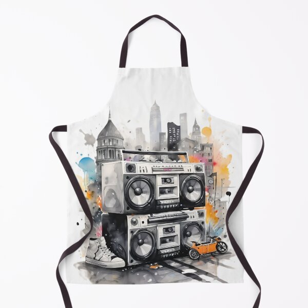 Item preview, Urban Boombox Street Art Vibes designed and sold by PatchAndGo.
