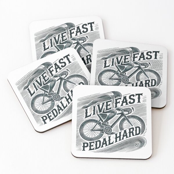 Item preview, Live Fast Pedal Hard  designed and sold by Linework Studio.