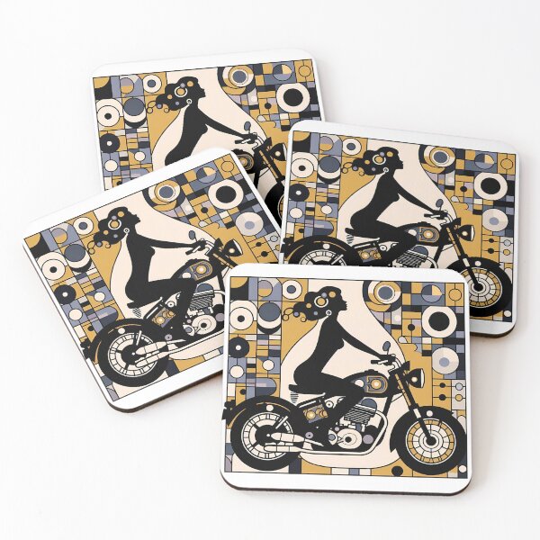 Item preview, Motorcycle Girl  designed and sold by OzzFrequency.