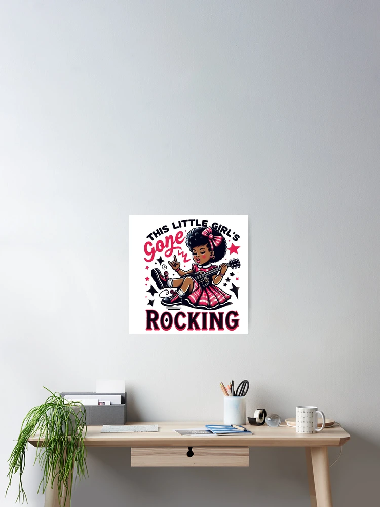 Thumbnail 2 of 3, Poster, "This Little Girls Gone Rocking" designed and sold by RigorMortees.