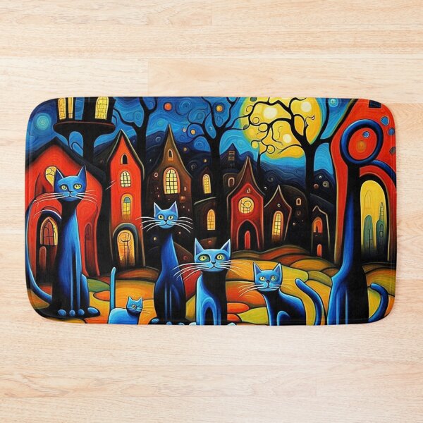 Item preview, Cats gazing designed and sold by George Hutton Hunter.