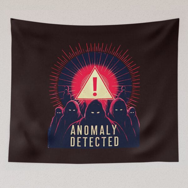 Item preview, Anomaly Detected: Hooded Figures with Glowing Eyes designed and sold by elynne9.