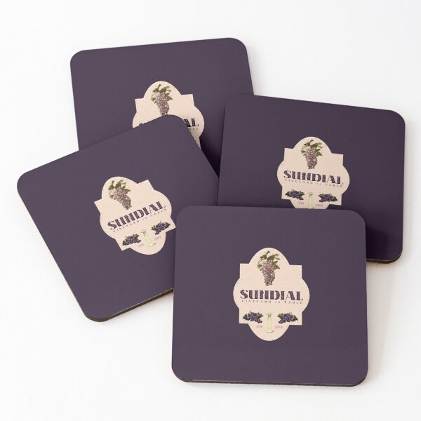 Item preview, Retro Fruit Sticker - Shirley Jackson Academia Label - Sundial Vineyard to Table, Halloran Holdings Inc designed and sold by LochNestFarm.