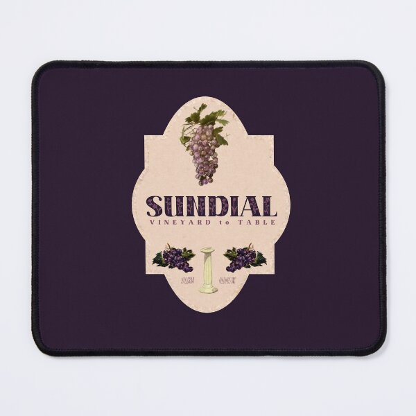 Item preview, Retro Fruit Sticker - Shirley Jackson Academia Label - Sundial Vineyard to Table, Halloran Holdings Inc designed and sold by LochNestFarm.