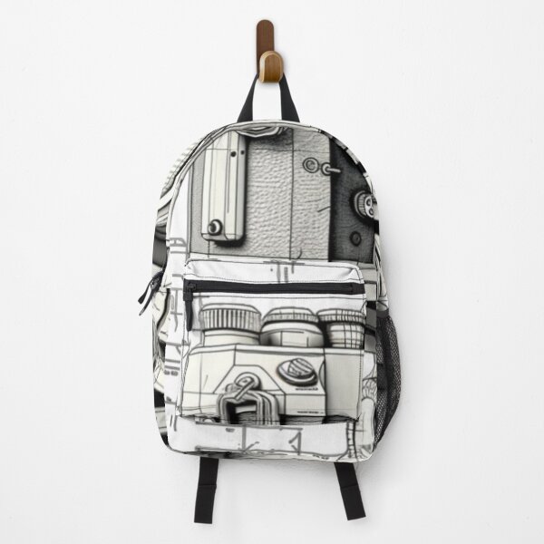 Item preview, Mechanical Precision: Technical Illustration of a Camera designed and sold by DotLineColor.