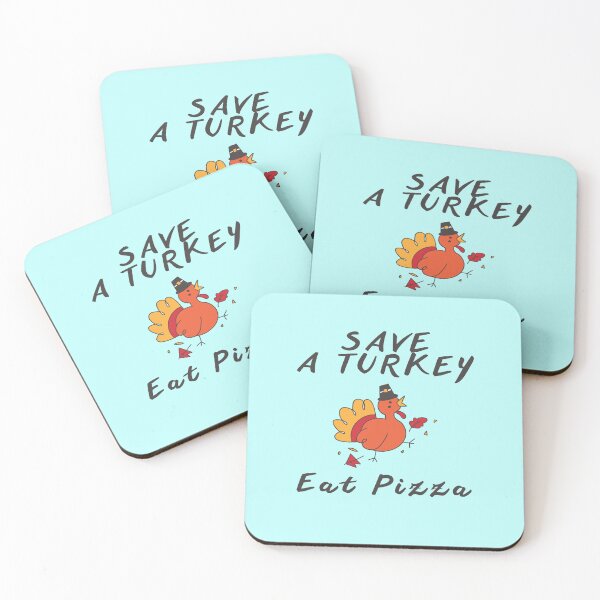 Item preview, Save A Turkey Eat Pizza designed and sold by 96mon.
