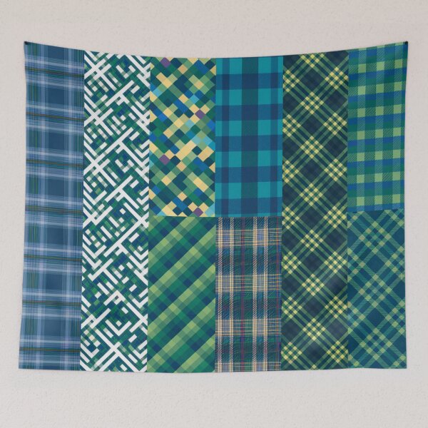 Item preview, Plaids at Random designed and sold by McHashDesigns.