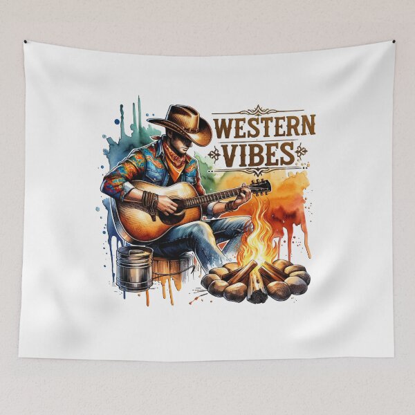 Item preview, Saddle Up and Ride – Cowboy Riding at Sunset Design for T-Shirts, Mugs, Stickers & More designed and sold by artedigital99.