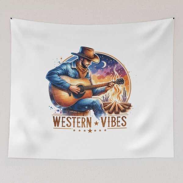 Item preview, ✨Saddle Up and Ride – Cowboy Riding at Sunset Design for T-Shirts, Mugs, Stickers & More designed and sold by artedigital99.