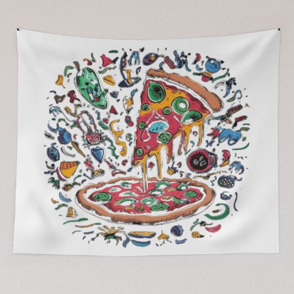 Item preview, Delicious Pizza Lover's Delight designed and sold by XquisiteFashion.