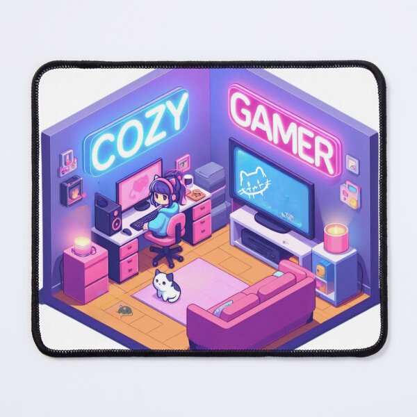 Item preview, Cozy Gamer Girl  designed and sold by Cariselle CozyCorner.
