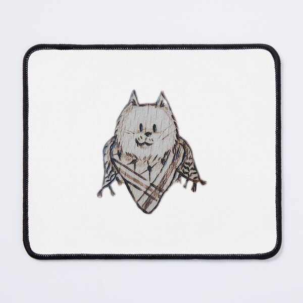 Item preview, Wooden Keffiyeh Cat - Tiggy designed and sold by Krystropolis.