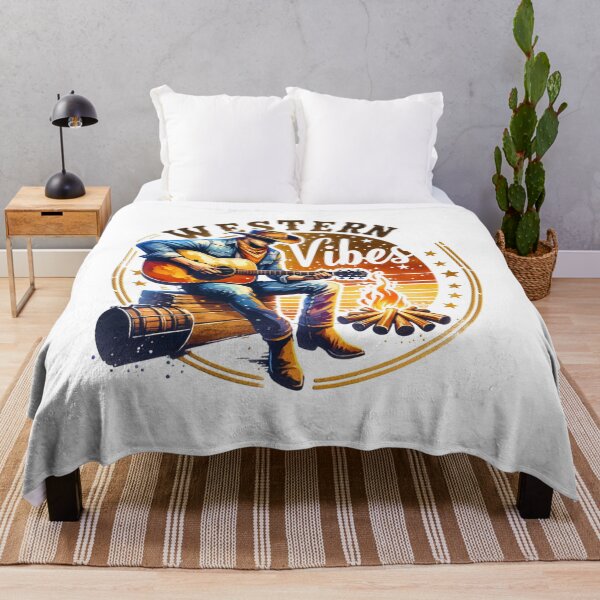 Item preview, ✨Western Vibes – Cowboy Playing Guitar Design for T-Shirts, Mugs, Stickers & More designed and sold by artedigital99.