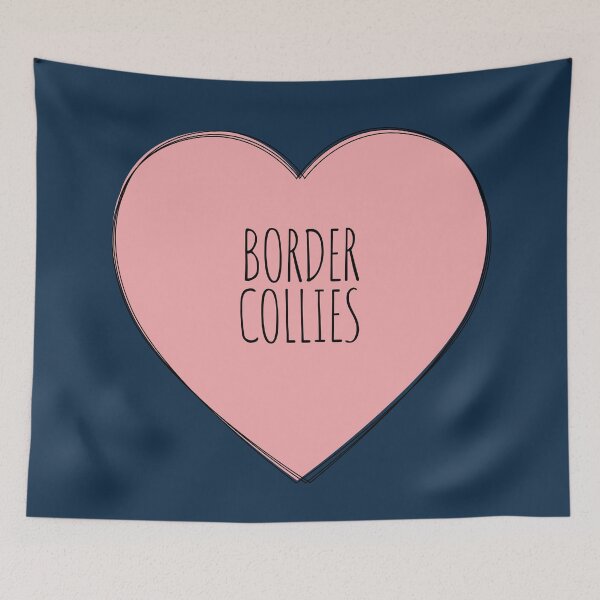 Aperçu de l'œuvre J'adore les Border Collies créée et vendue par MaryAller.