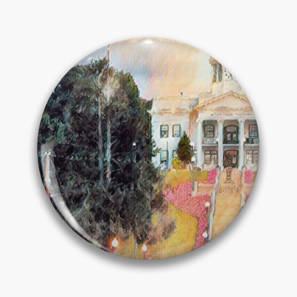 Item preview, Sylva North Carolina Old Courthouse Painting designed and sold by CarolRMontoya.
