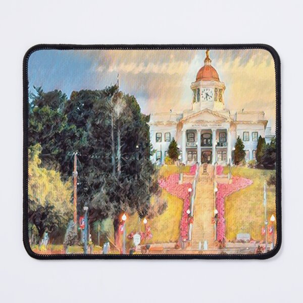 Item preview, Sylva North Carolina Old Courthouse Painting designed and sold by CarolRMontoya.