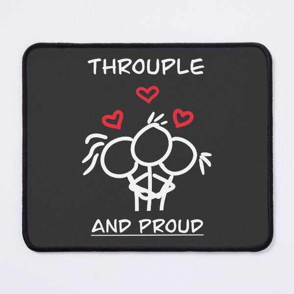 Item preview, Throuple and proud, polygamy, polyamory, love, pride, lgbtqia+ designed and sold by shamrock-illus.