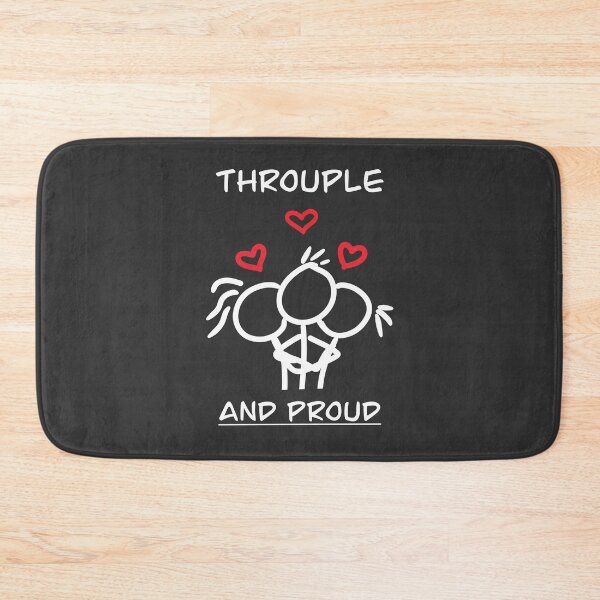 Item preview, Throuple and proud, polygamy, polyamory, love, pride, lgbtqia+ designed and sold by shamrock-illus.