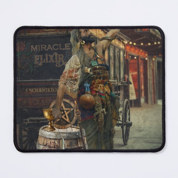 Item preview, Magician Tarot Vintage Urban Fantasy Street Performer Miracle designed and sold by SoulscapeStudio.