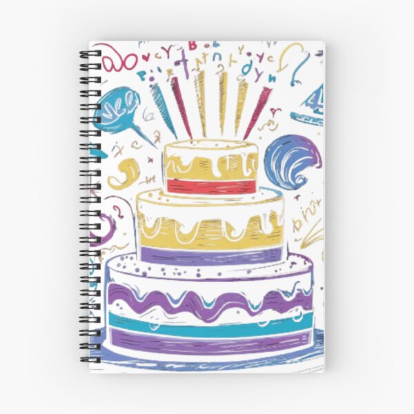 Item preview, Colorful Birthday Cake designed and sold by XquisiteFashion.
