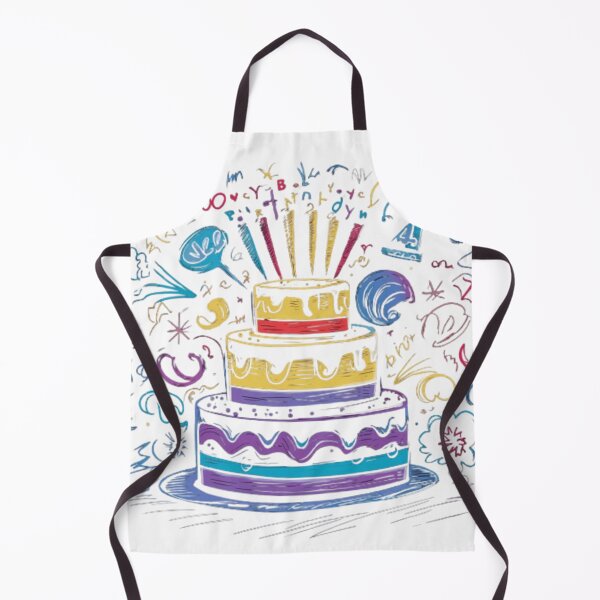 Item preview, Colorful Birthday Cake designed and sold by XquisiteFashion.