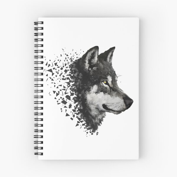 Item preview, Wolf Fading Into Polygon Shapes  designed and sold by PolygonPinnacle.