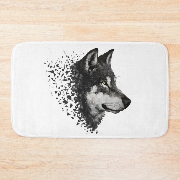 Item preview, Wolf Fading Into Polygon Shapes  designed and sold by PolygonPinnacle.