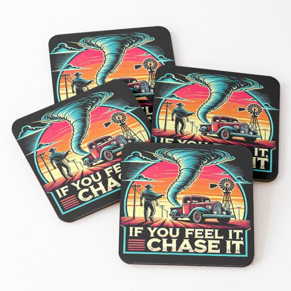 Item preview, If You Feel It, Chase It Vintage Design designed and sold by JothalerArtLab.