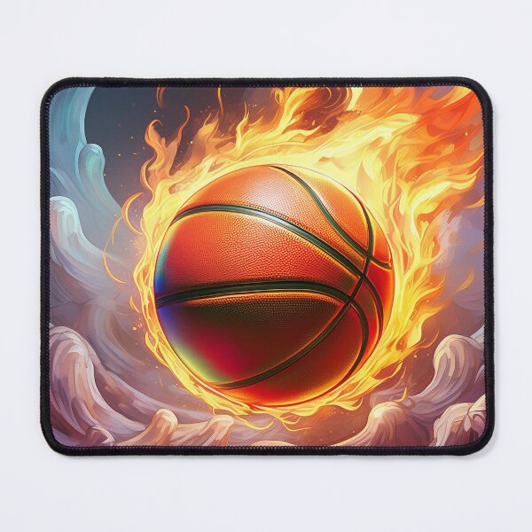 Item preview, Flaming Basketball designed and sold by Leo Price.
