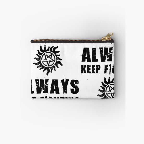 Item preview, ALWAYS Keep Fighting | SPN Black  designed and sold by SALENTOmadness.