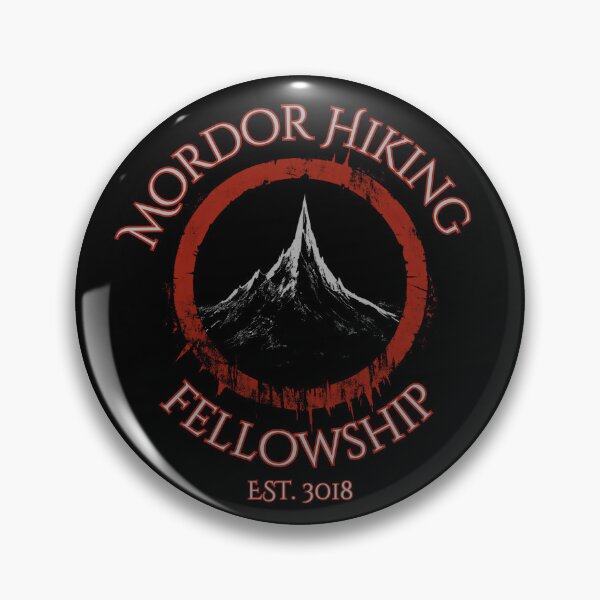 Item preview, mordor hiking fellowship lotr mount doom walking  designed and sold by Alyn8.