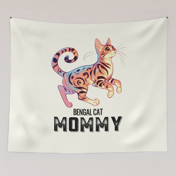 Item preview, Bengal Cat Mommy designed and sold by Anna Halasek.