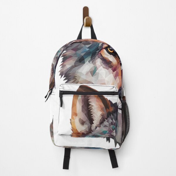 Item preview, Colorful Polygon Wolf Face designed and sold by PolygonPinnacle.
