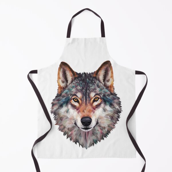Item preview, Colorful Polygon Wolf Face designed and sold by PolygonPinnacle.