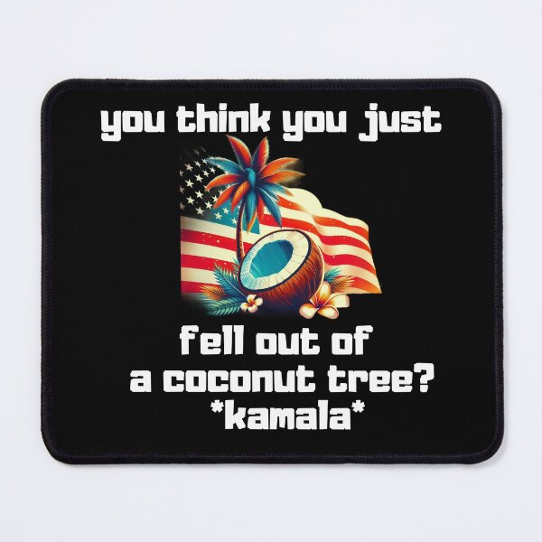 Item preview, Coconut Tree Kamala Harris Cat Lady designed and sold by MerchMagia.