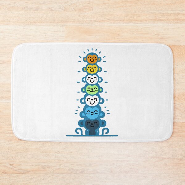 Item preview, Monos lindos de la bandera del orgullo de AroAce Agender, monos apilados de AroAce Agender designed and sold by Travelslightly.