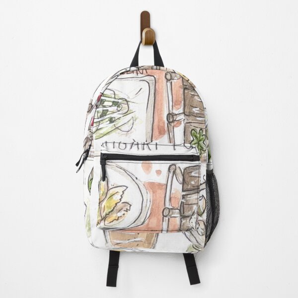 Item preview, Zurich and Stuttgart Food Watercolor Illustration designed and sold by kriti130.