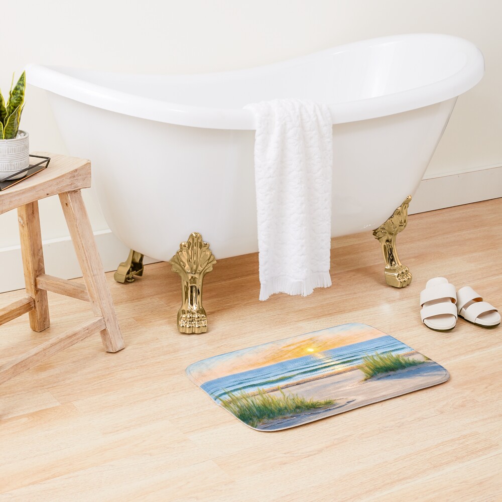 Vista previa del artículo con la obra «Alfombra de baño», diseñado y vendido por MastersInColor.