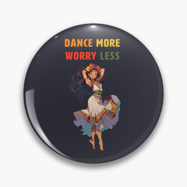 Item preview, dance more worry less, dancer gif designed and sold by La Loca.