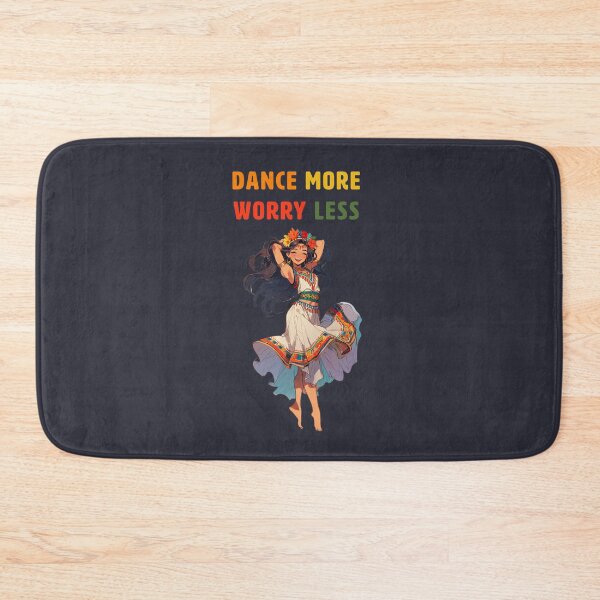 Item preview, dance more worry less, dancer gif designed and sold by La Loca.